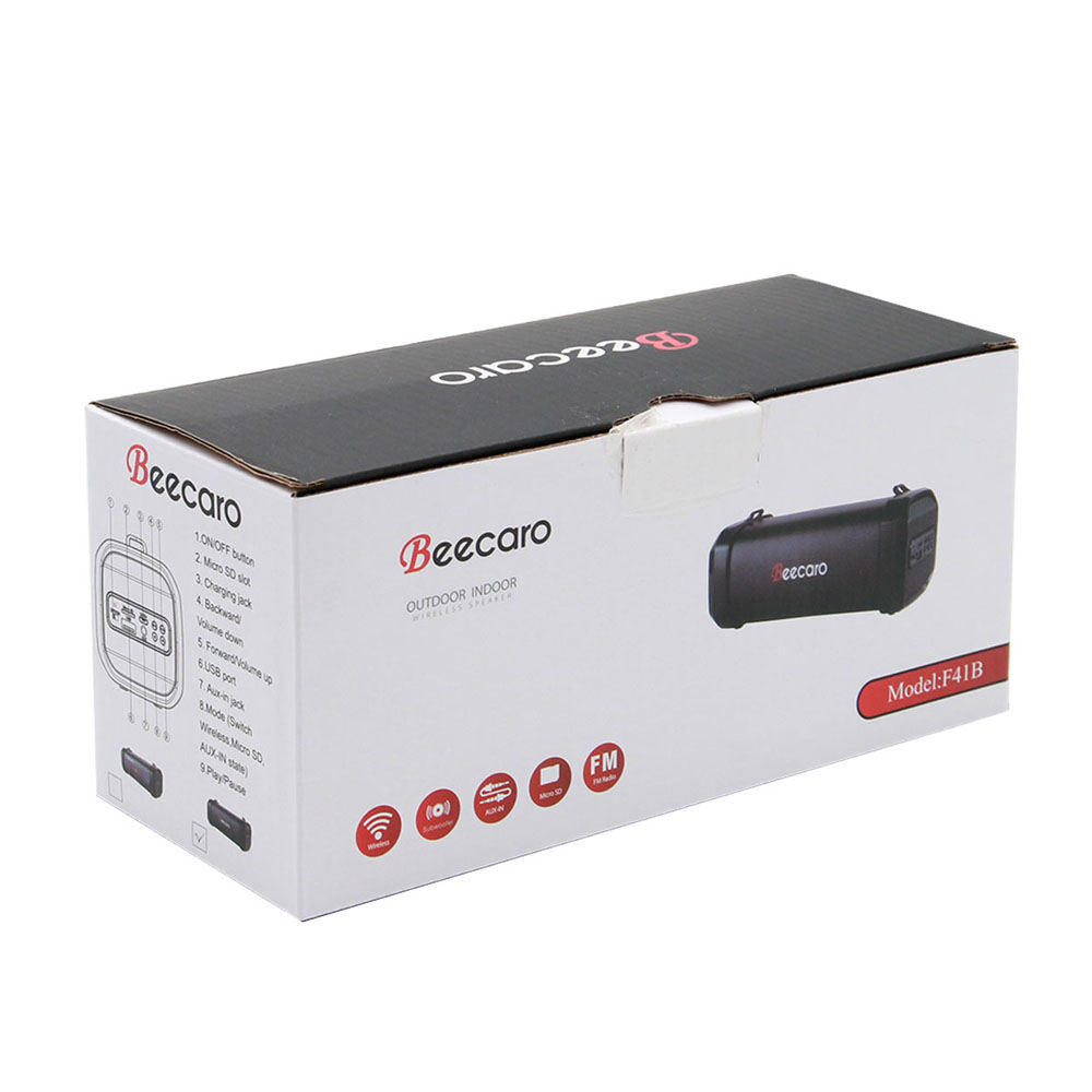 اسپیکر بلوتوثی قابل حمل بیکارو مدل F41B - Image 3