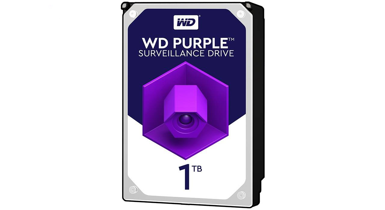 هارددیسک اینترنال وسترن دیجیتال مدل Purple WD10PURZ ظرفیت 1 ترابایت