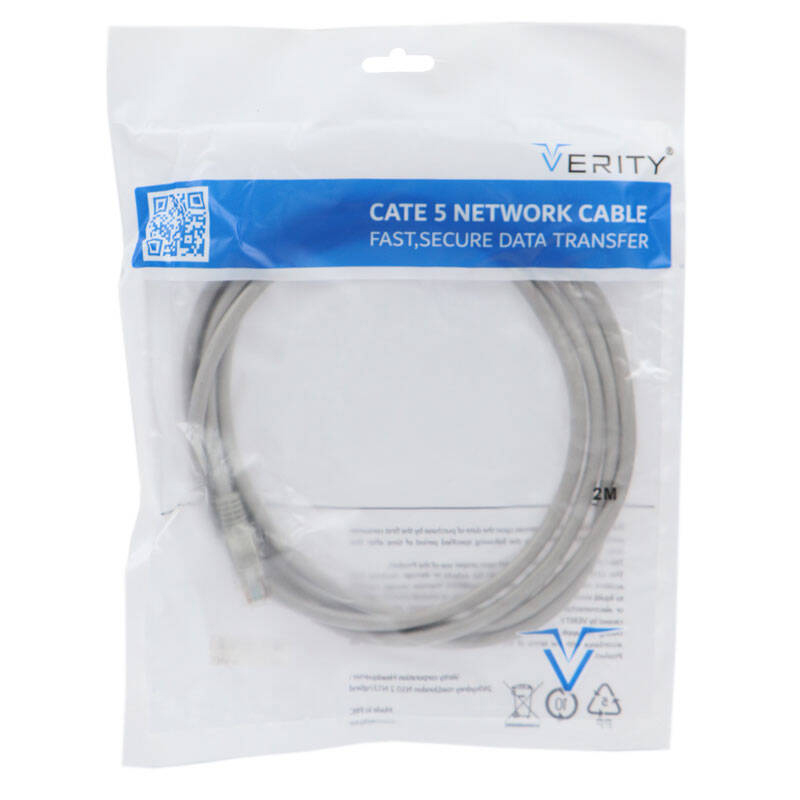 کابل شبکه 5 متری Verity Cat6 - Image 2