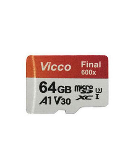 کارت حافظه microSDXC ویکومن مدل 600x plus ظرفیت 64 گیگابایت