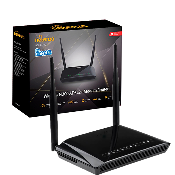 مودم روتر +ADSL2 نتربیت مدل نتنزا NSL-2740U - Image 2