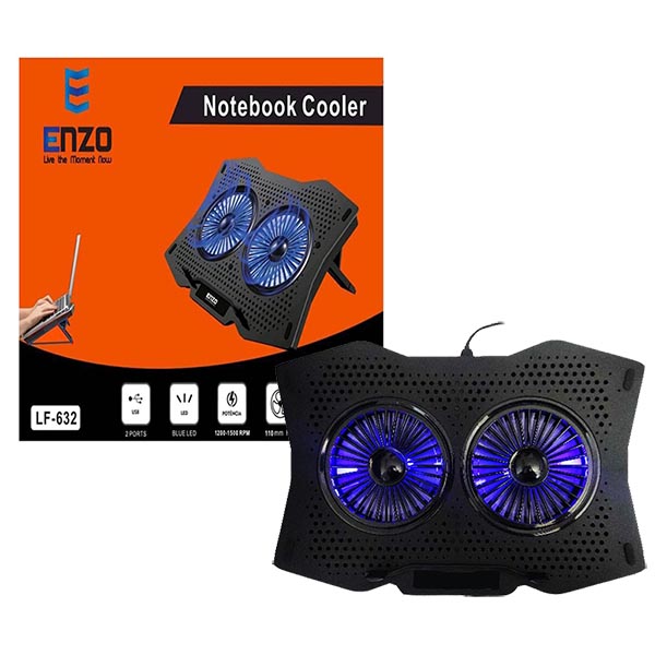 پایه خنک کننده لپ تاپ انزو مدل ENZO LF-632 - تصویر 2