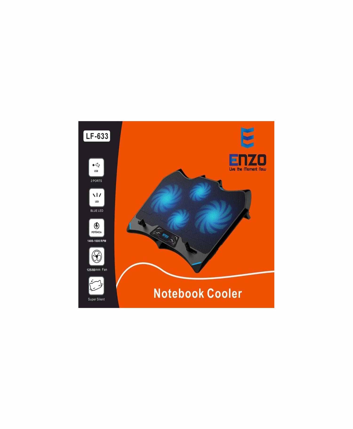 پایه خنک کننده لپ تاپ انزو مدل ENZO LF-633 - تصویر 2