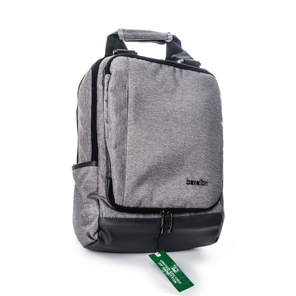 کوله پشتی لپ تاپ B072 خاکستری روشن