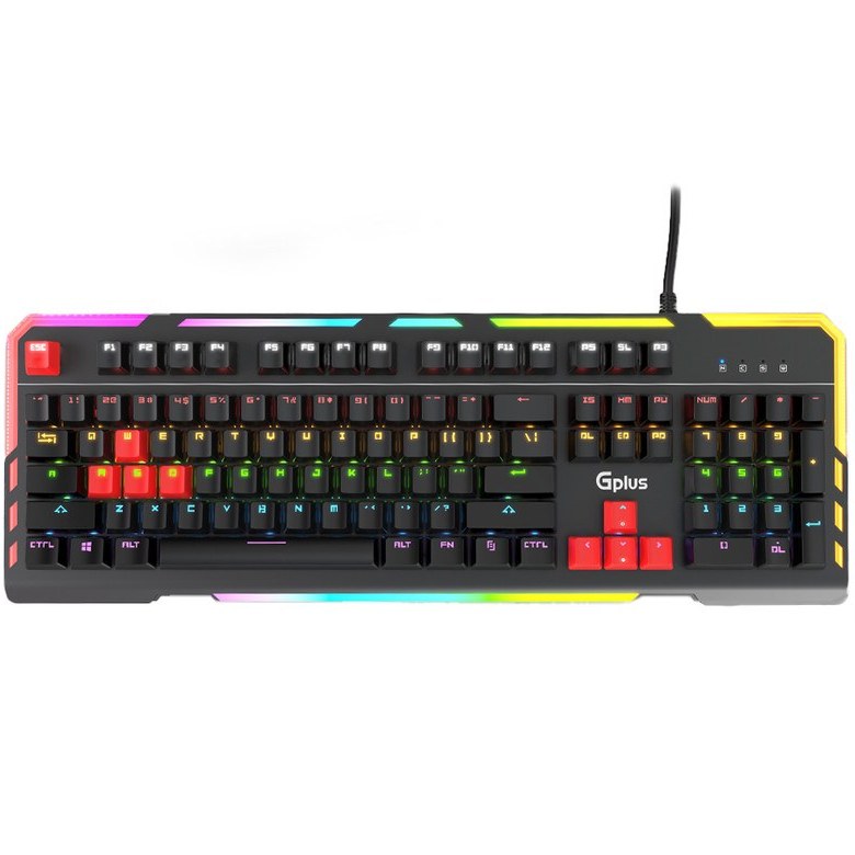 کیبورد گیمینگ جی پلاس مدل GMK-K560W با سیم