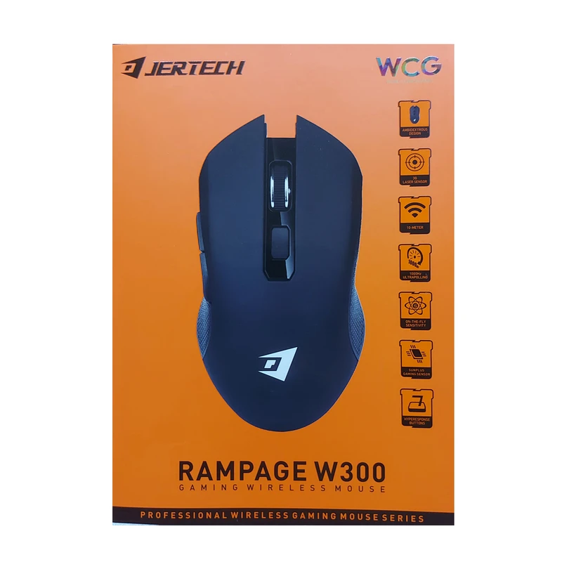 ماوس بی سیم JERTECH جرتک مدلRAMPAGE W300 - تصویر 3